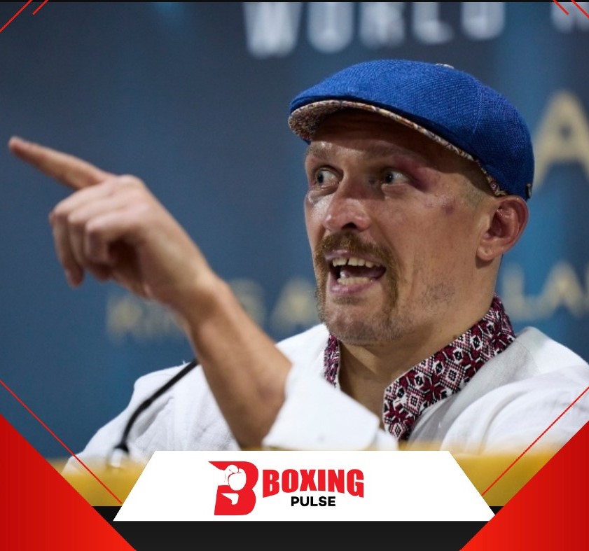 Oleksandr Usyk का दावा फ्यूरी कैमरे पर बिल्कुल अलग व्यक्ति है  