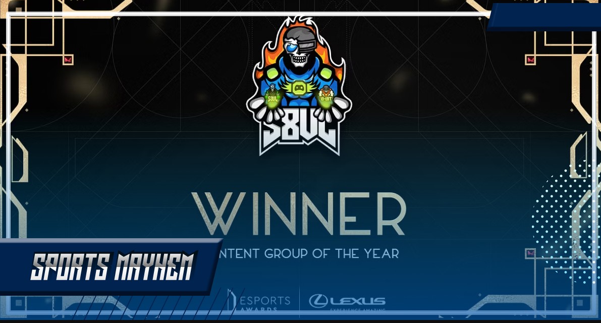 भारतीय S8UL Esports ने कंटेंट ग्रुप ऑफ द ईयर अवार्ड जीता  