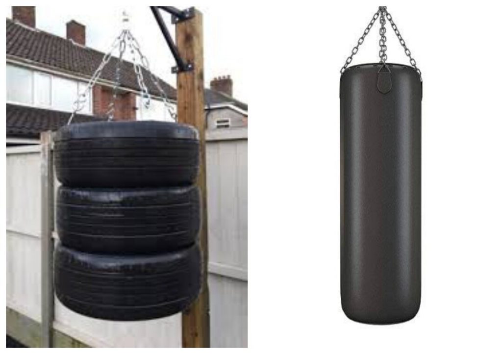 How To Make DIY Tire Punching Bag at Home for Training?  