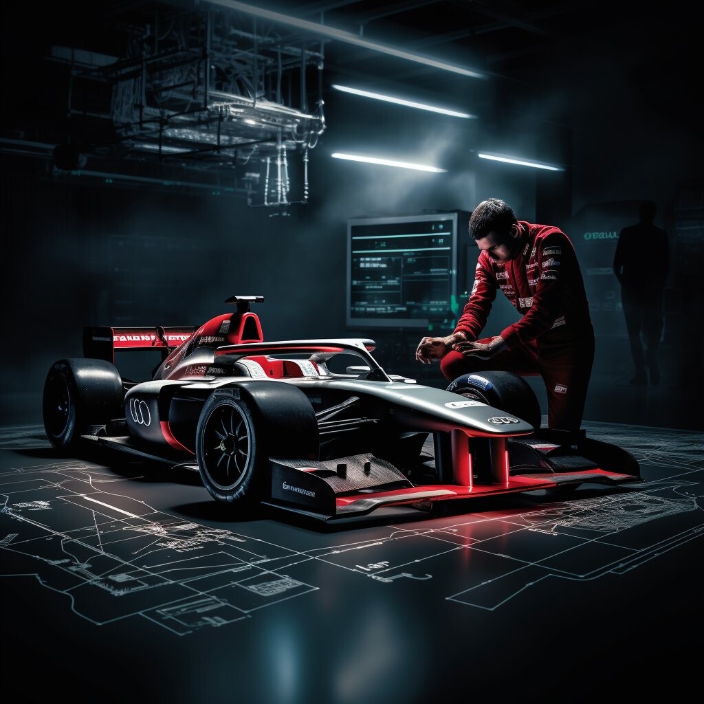 Midjourney Generated Spectacular Formula One Car Images  