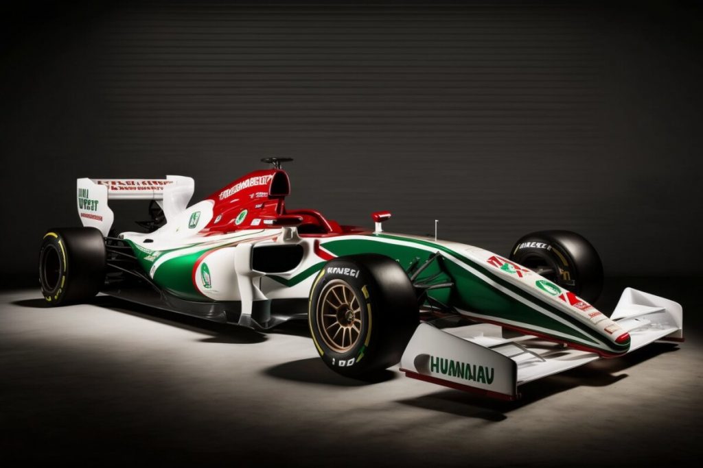 Midjourney Generated Spectacular Formula One Car Images  