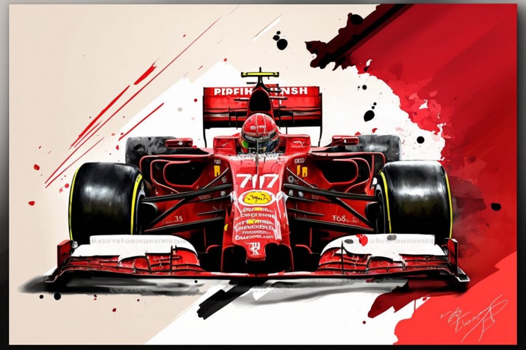 Midjourney Generated Spectacular Formula One Car Images  