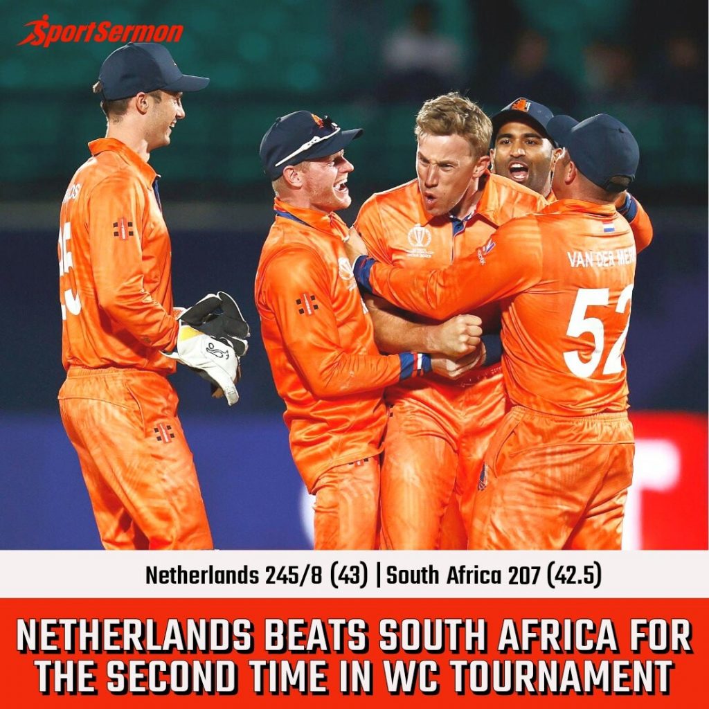 Edwards Leads Dutch to Stunning Victory Over South Africa  