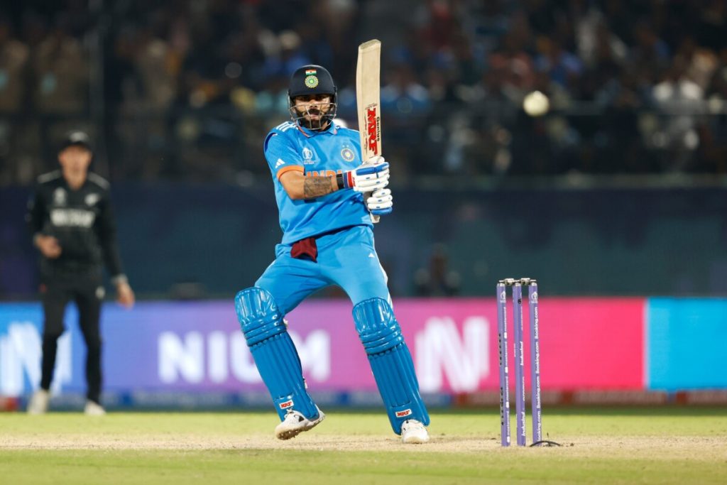 Kohli Leads India to Win Over New Zealand at Dharmashala  