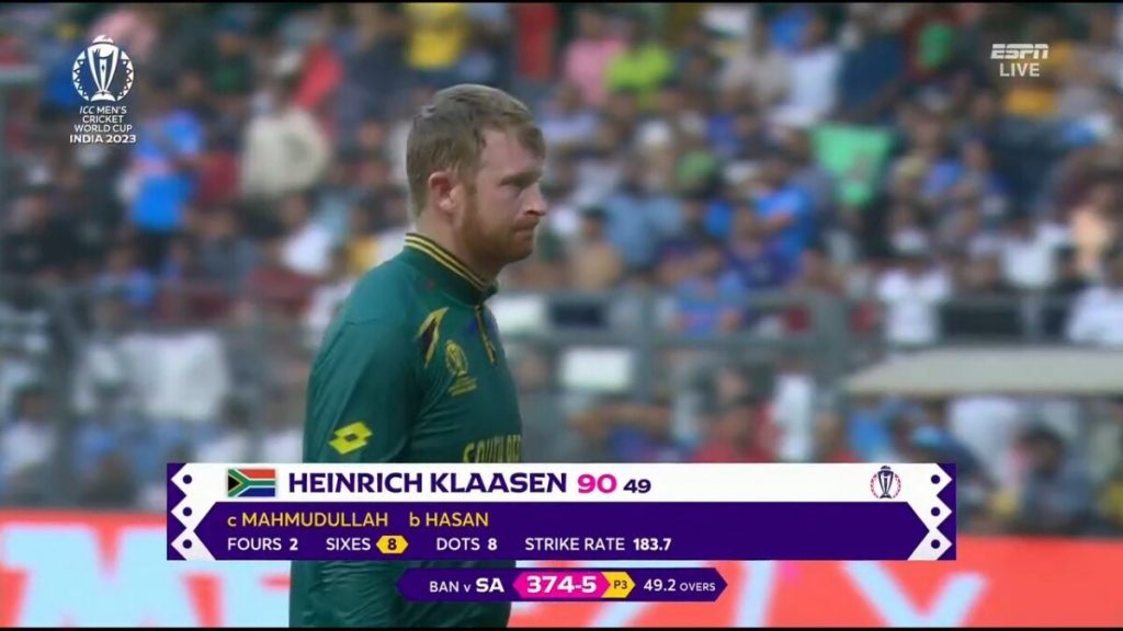 South Africa Thrash Bangladesh With De Kock's 174  