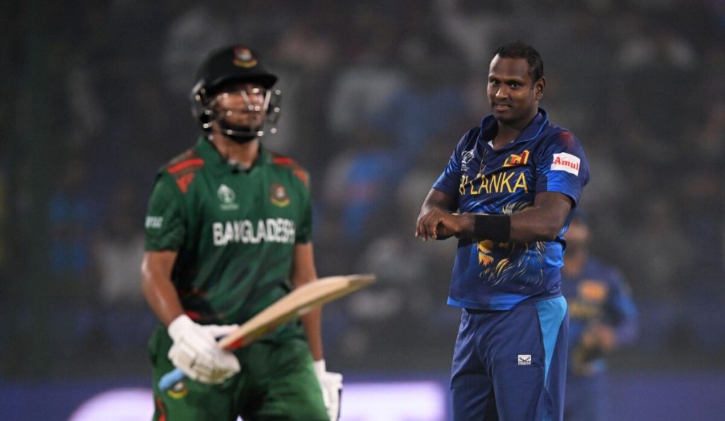 Adrian Holdstock Tells Why Angelo Mathews Was Timed-Out  
