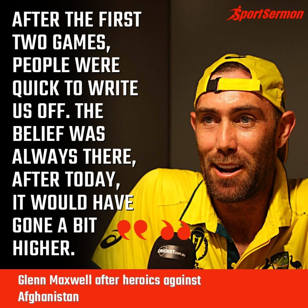 Andrew McDonald, "Maxwell will inspire a new generation"  