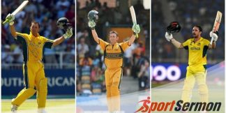 Centuries by an Australian at World Cup Finals  