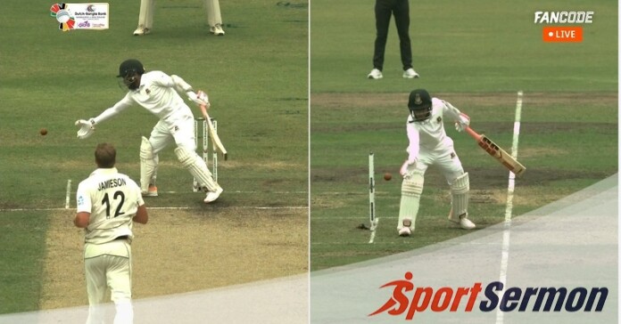 Mushfiqur Rahim Dismissed for Obstructing the Field  