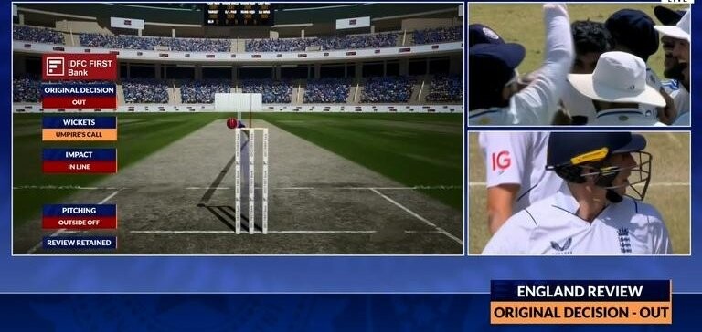 Skipper Stokes Calls for DRS Rule Change After Rajkot Test  