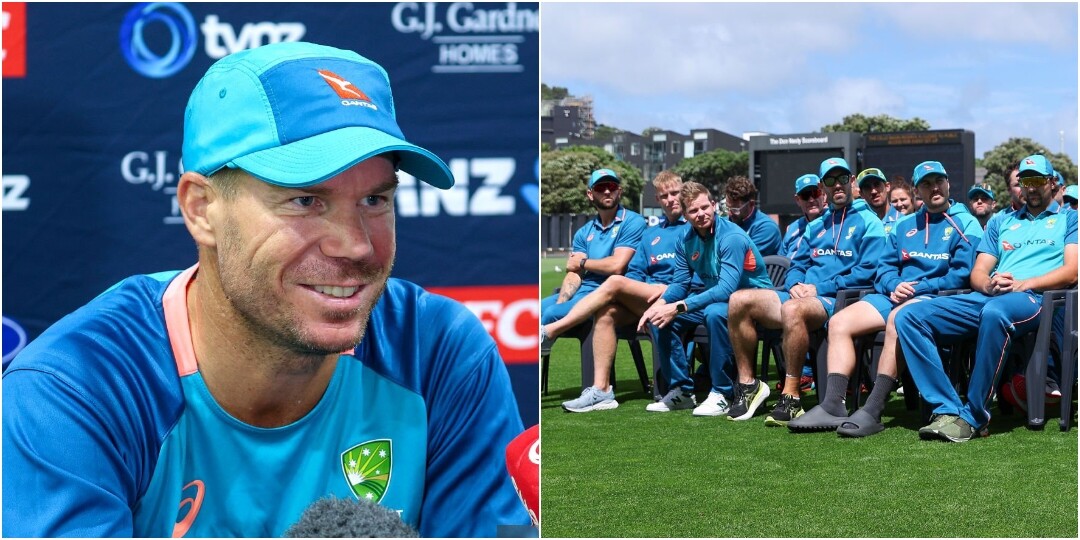David Warner Suffers Kiwi Taunts After Arriving for T20IS  