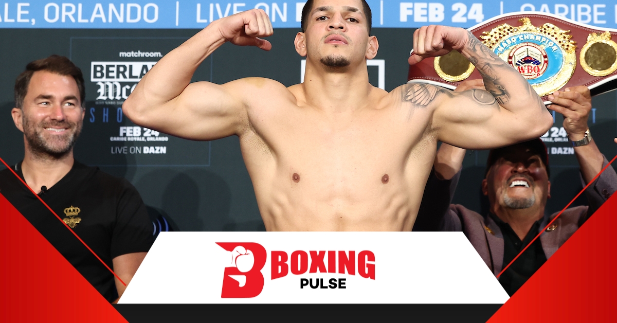 बर्लंगा शाऊल अल्वारेज़ के साथ लड़ाई का लक्ष्य बना रहे हैं  