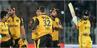 Babar's Peshawar Zalmi Books Berth in PSL 09 Play Offs  