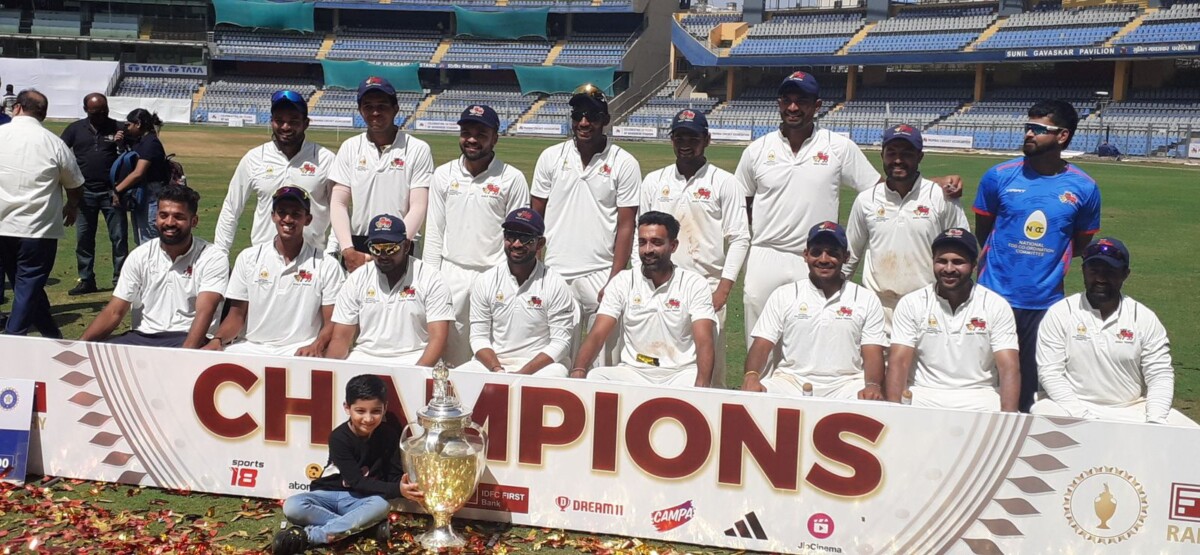  Mumbai Clinch 42nd Ranji Trophy Title After 8 Year Hiatus  