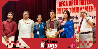 गर्व बने AFCA Rapid Rating Open 2023 के विजेता  