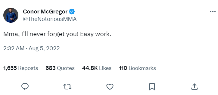 Four Times when Conor McGregor announced his retirement  