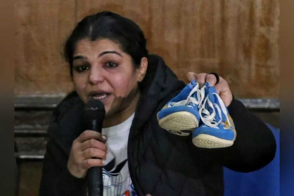 Olympic Medalist Sakshi Quits Wrestling In Agony  
