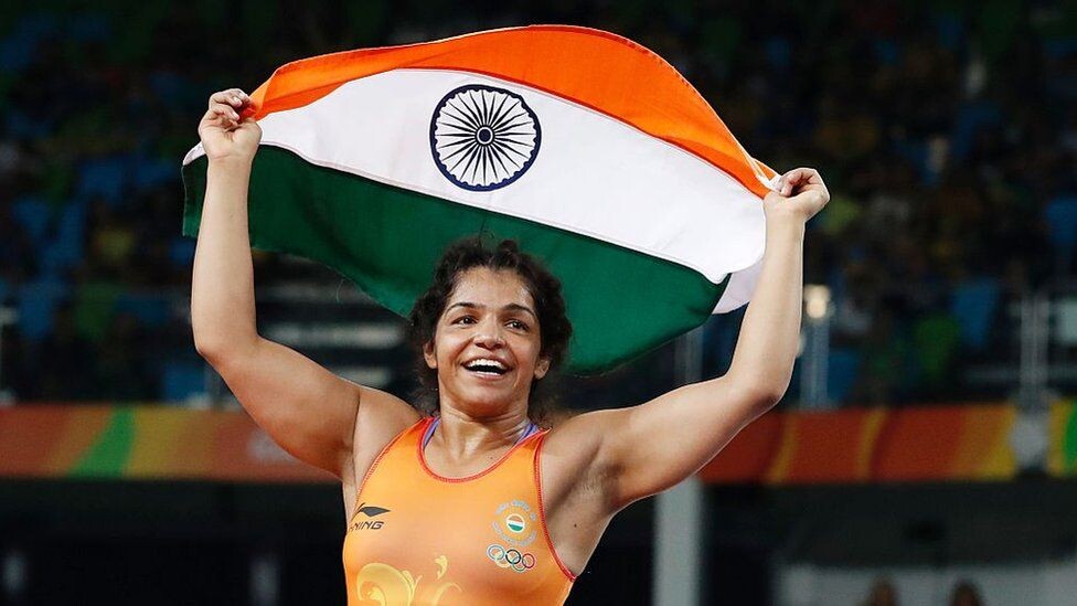 India's First Female Olympic Medalist Wrestler Sakshi Malik  