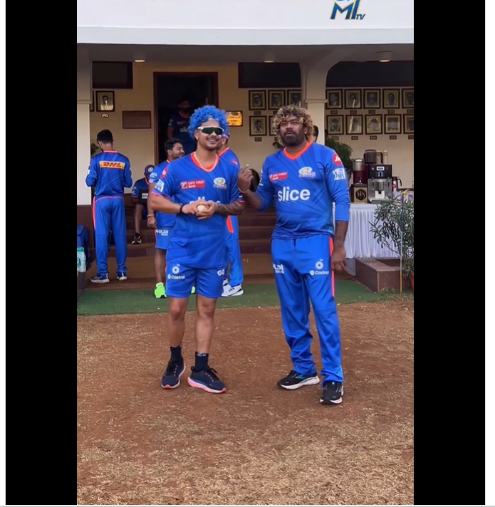 IPL 2024: Ishan Kishan copies Malinga’s Bowling action  