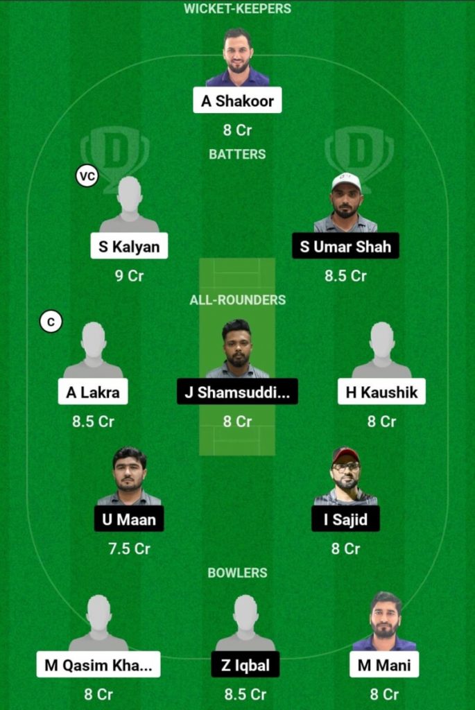 AJH vs ALP Live Score, Semi Final 2 ICCA Arabian T20 League  