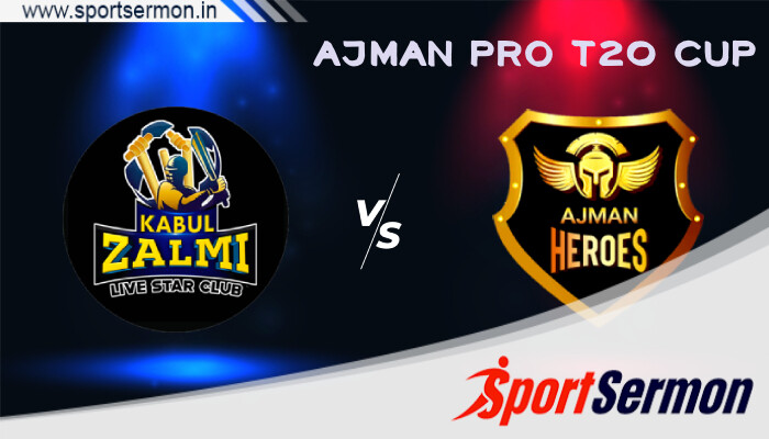 AJH vs KZLS Live Score, Match 15th, Ajman Pro T20 2023  