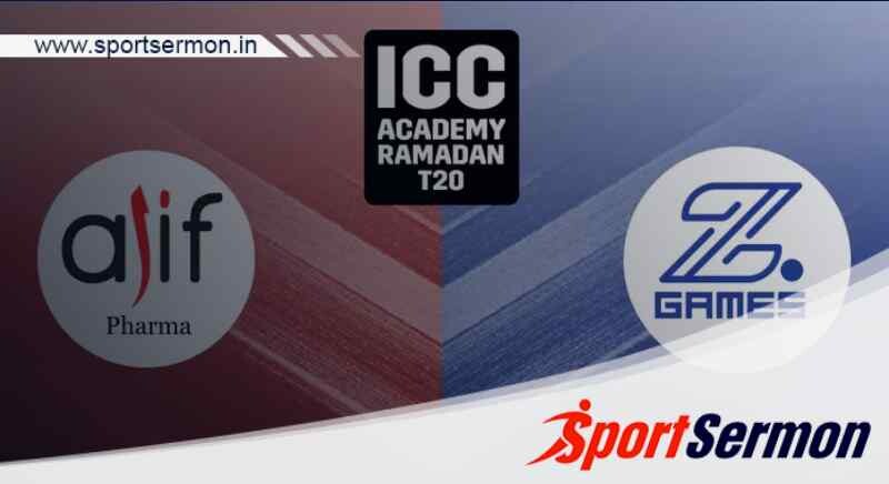 ALP vs ZGS Live Score, Match 20, ICC Academy Ramadan 2024  