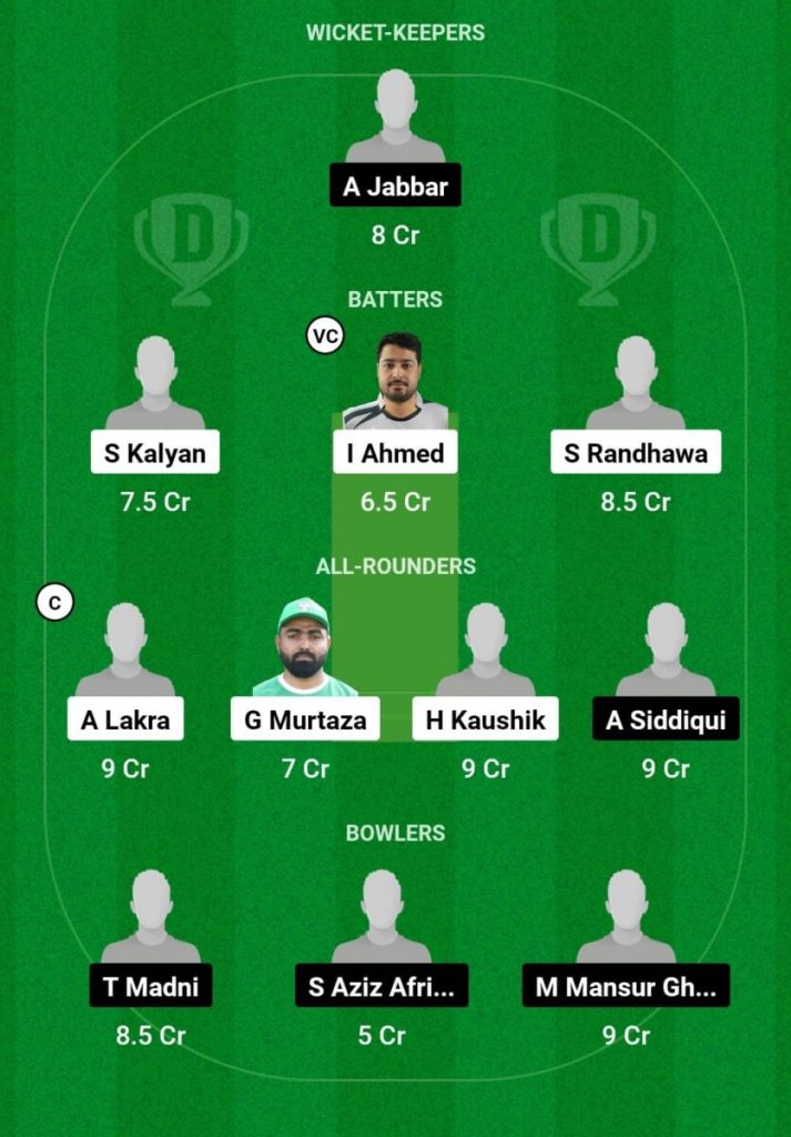 AMV vs JCA Live Score, Match-6, Sharjah Hundred League 2023  