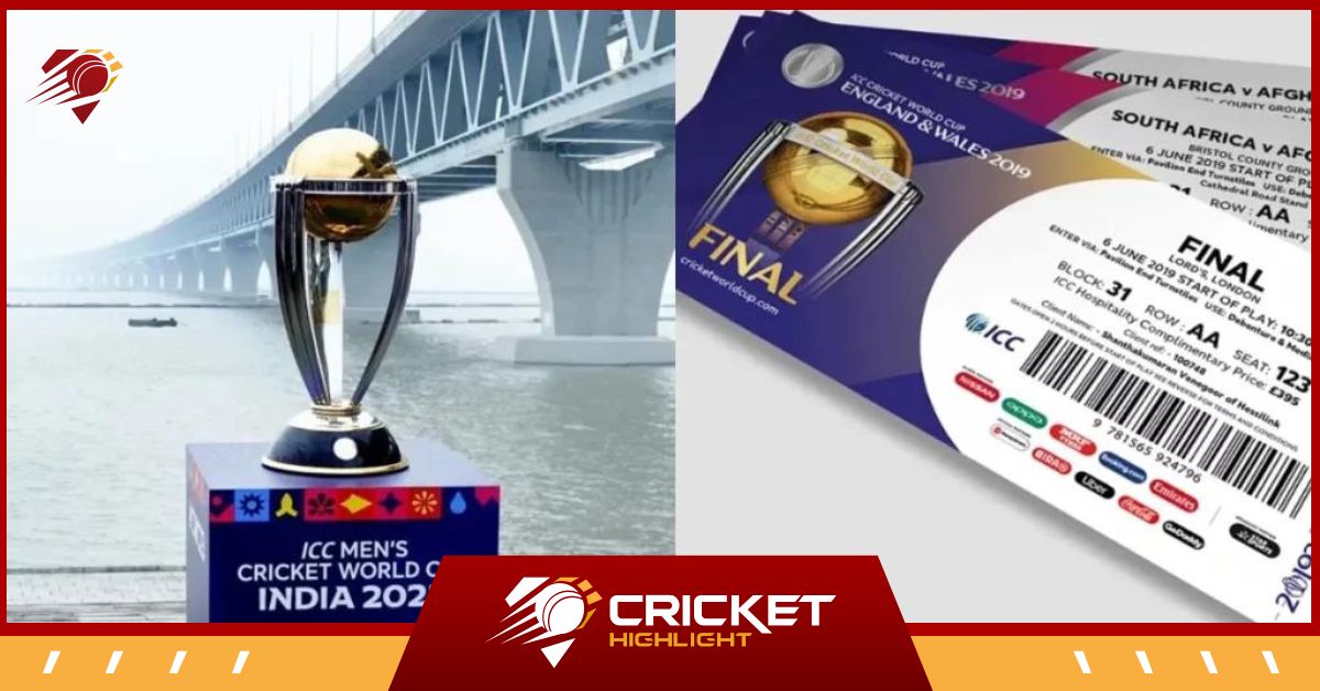 WC 2023 की Final और Semi-Finals Ticket बिक्री के लिए शुरू  