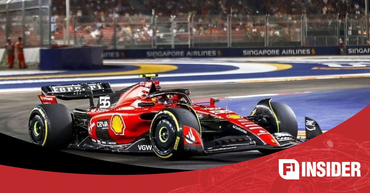 Singapore GP Qualifying: दूसरे पोल की तलाश में सैन्ज़  