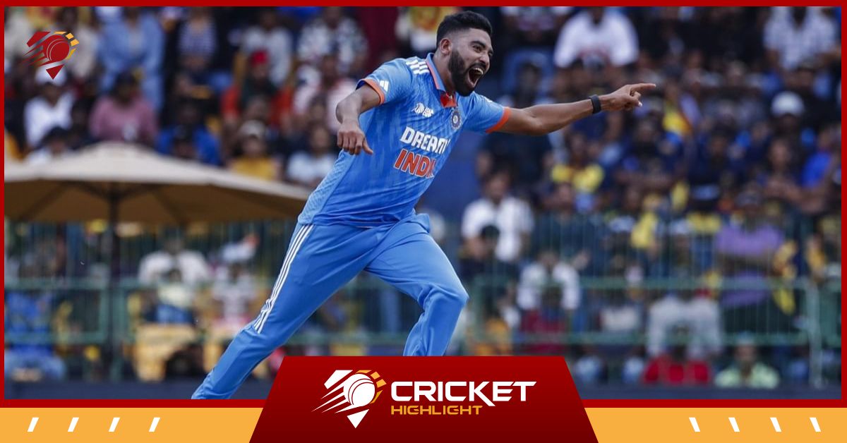 ICC ODI Rankings: सिराज बने दुनिया के नंबर 1 गेंदबाज  