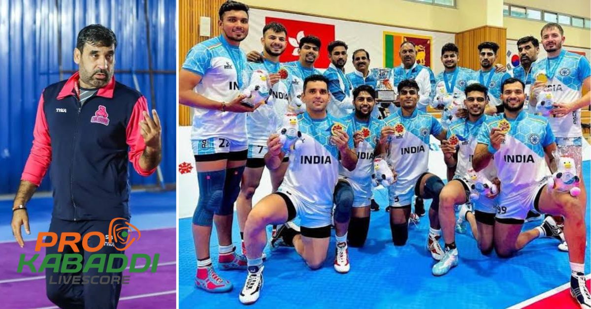 Asiad 2022 में Indian Men’s kabaddi Team का Coach कौन है?  