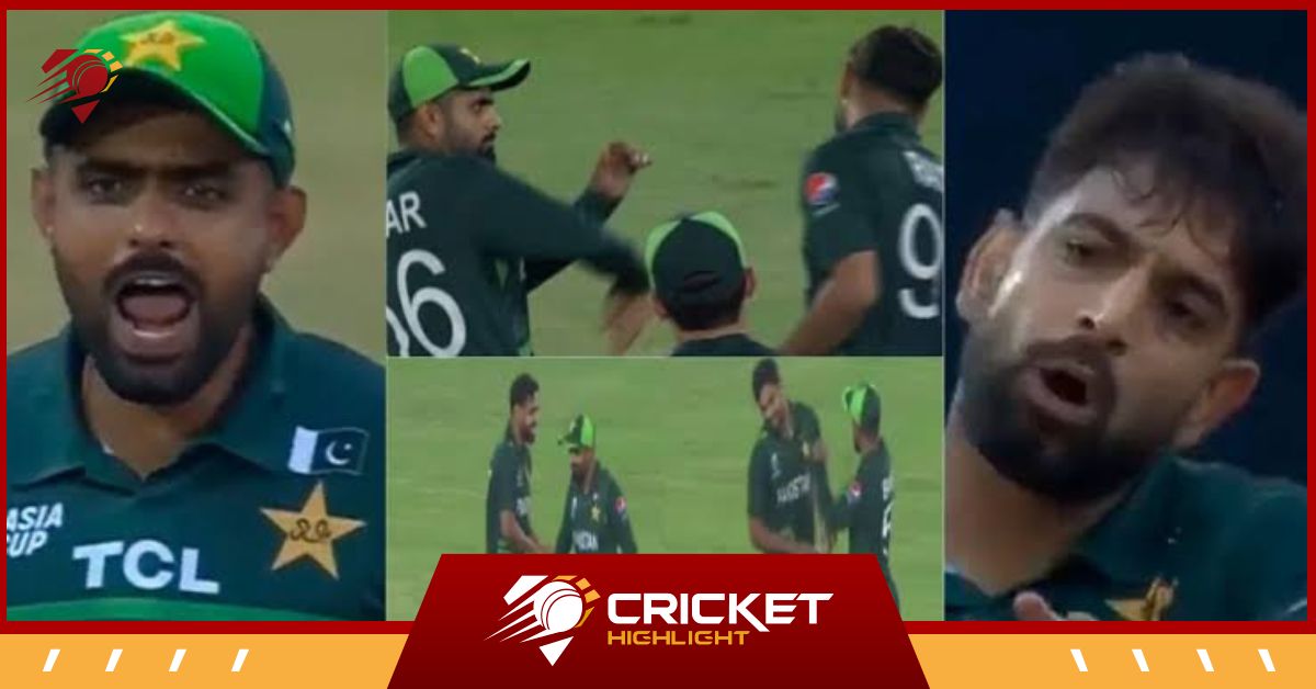 बीच मैदान Babar Azam ने Haris Rauf को जड़ा थप्पड़, Video  
