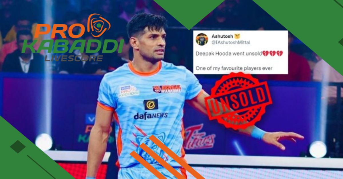 PKL 2023 Auction: संदीप और हुडा के नहीं बिकने से फैंस हैरान  