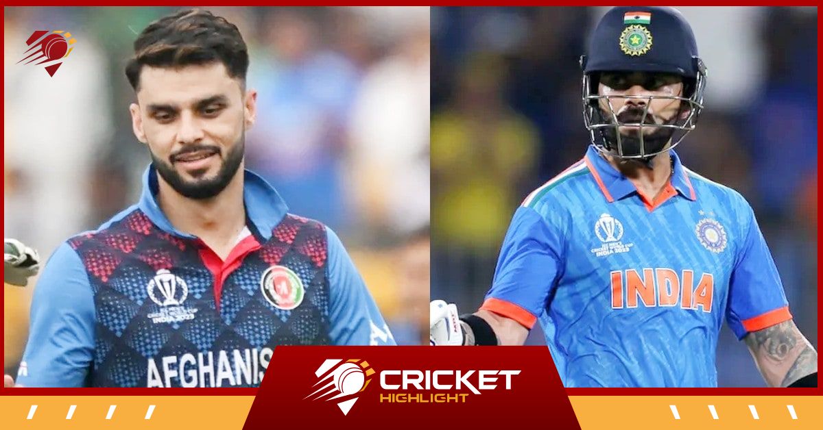 CWC Kohli vs Naveen: नवीन को लेकर कोहली ने किया ये इशारा  