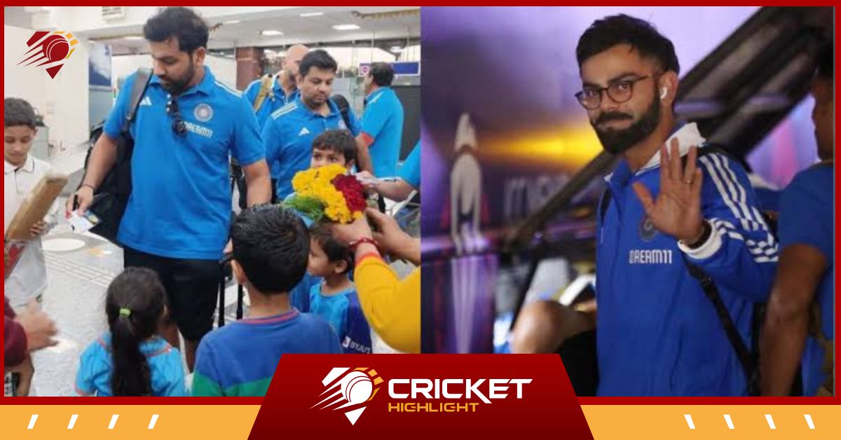 CWC: इंग्लैंड से मुकाबले के लिए Lucknow पहुंची Team India  