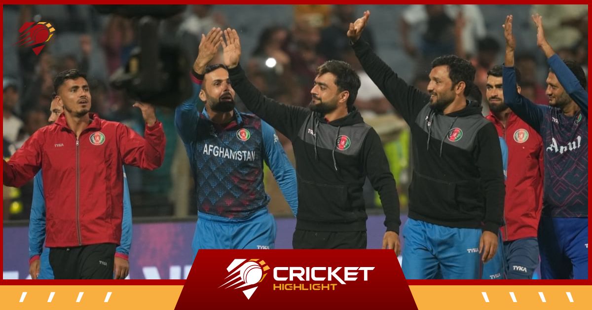 CWC 2023: Point Table में AFG की दो स्थानों की छलांग  