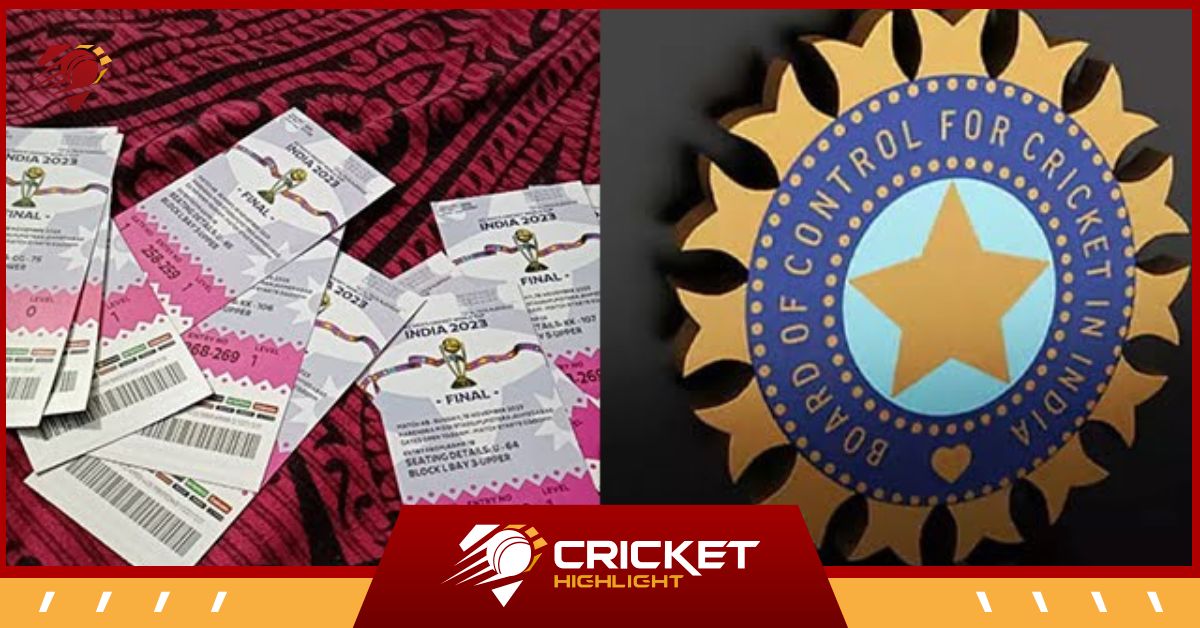 BCCI के खिलाफ दर्ज हुआ FIR, टिकट ब्लैक में बेचने का मामला  