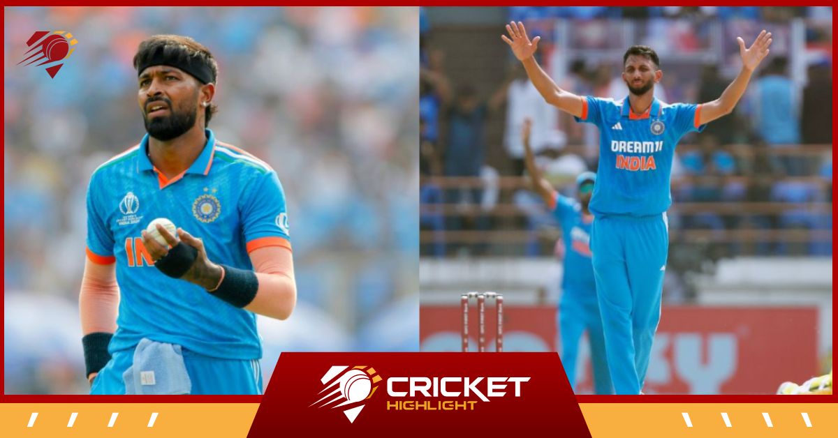 CWC 2023 से बाहर हुए Hardik Pandya, इन्हें मिला मौका  