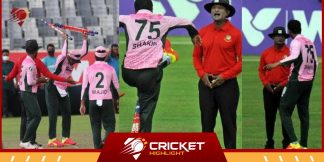 जब Shakib Al Hasan ने स्टंप्स पर लात मारी, अंपायर से की बहस  