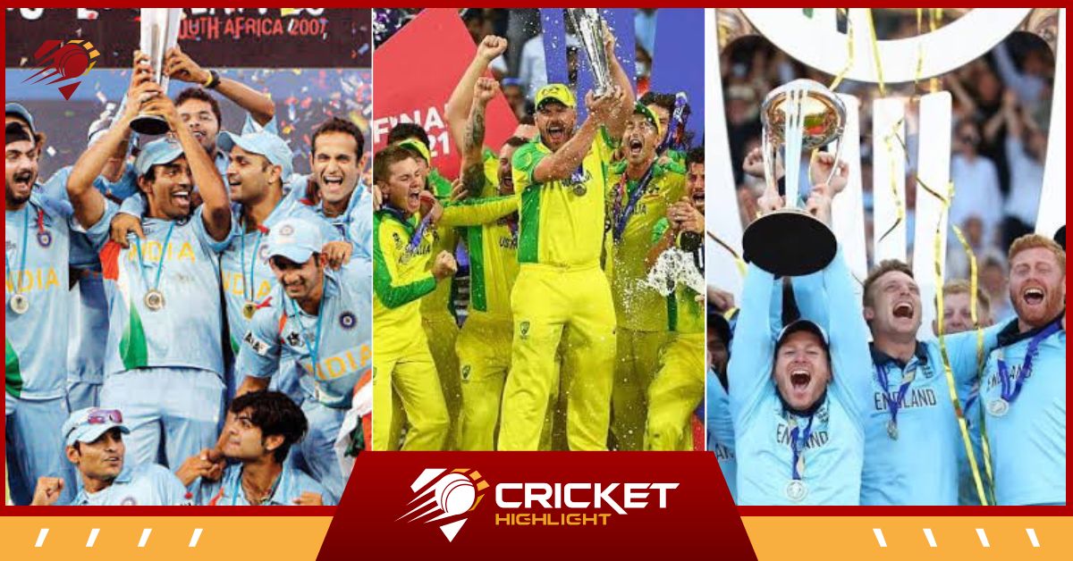 पिछले 5 संस्करणों में Cricket World Cup के Champions  