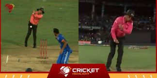 IND vs AUS: अर्शदीप के ओवर में बाल-बाल बचे अंपायर, Video  