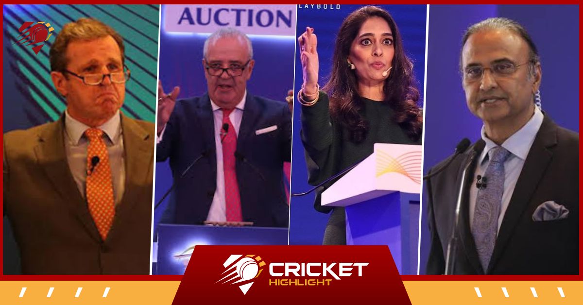 रिचर्ड से लेकर मल्लिका तक, कौन है ये चारों IPL auctioneers?  