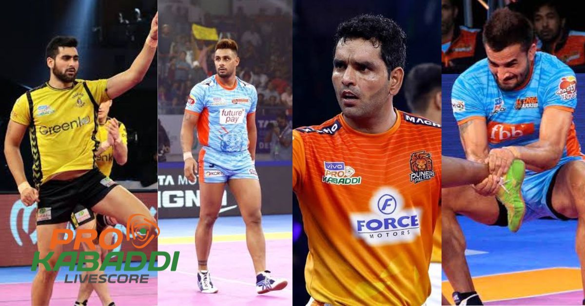 मौजूदा PKL 10 सीजन में 5 सबसे उम्रदराज खिलाड़ी कौन है?  