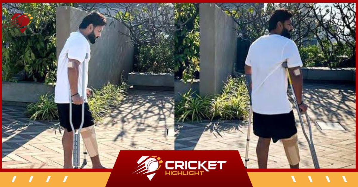 Rishabh Pant ने रिकवरी की राह में नया मुकाम हासिल किया  