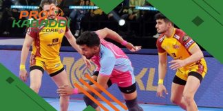 PKL 10 Highlights: 123वें मैच में Jaipur ने Titans को हराया  