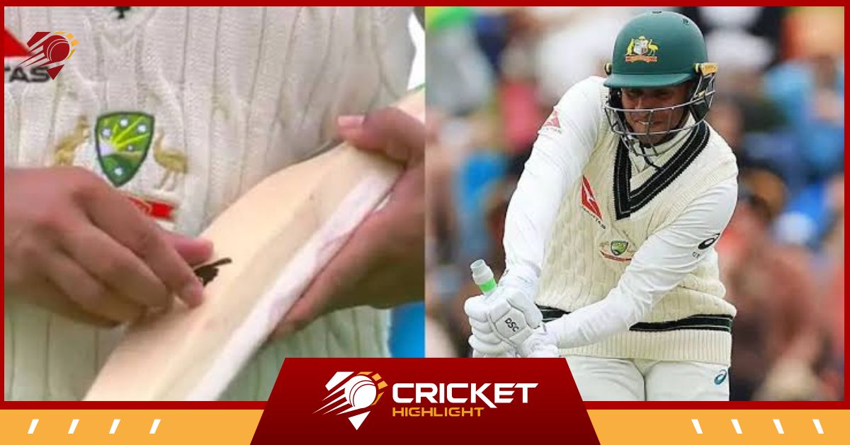 बल्ले के कारण विवादों में आए Usman Khawaja, जाने पूरा मामला  