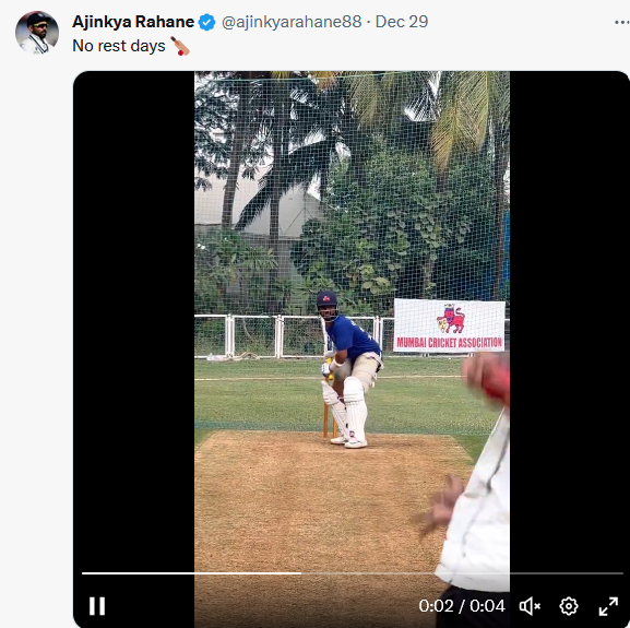 IND vs SA: Rahane Posts Cryptic Message After India's Loss  