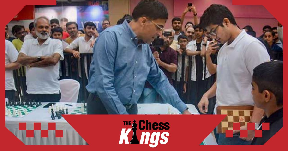 Anand ने मुंबई में बच्चों के साथ खेला चेस  