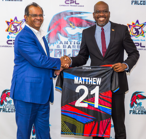 Antigua & Barbuda Falcons unveiled as New CPL Franchise  