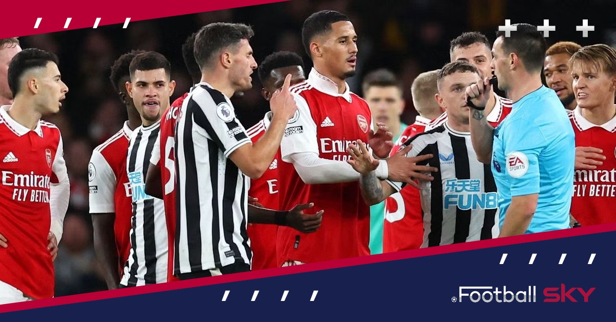 Arsenal Vs  Newcastle के बीच खेला गया मुकाबला ड्रा  